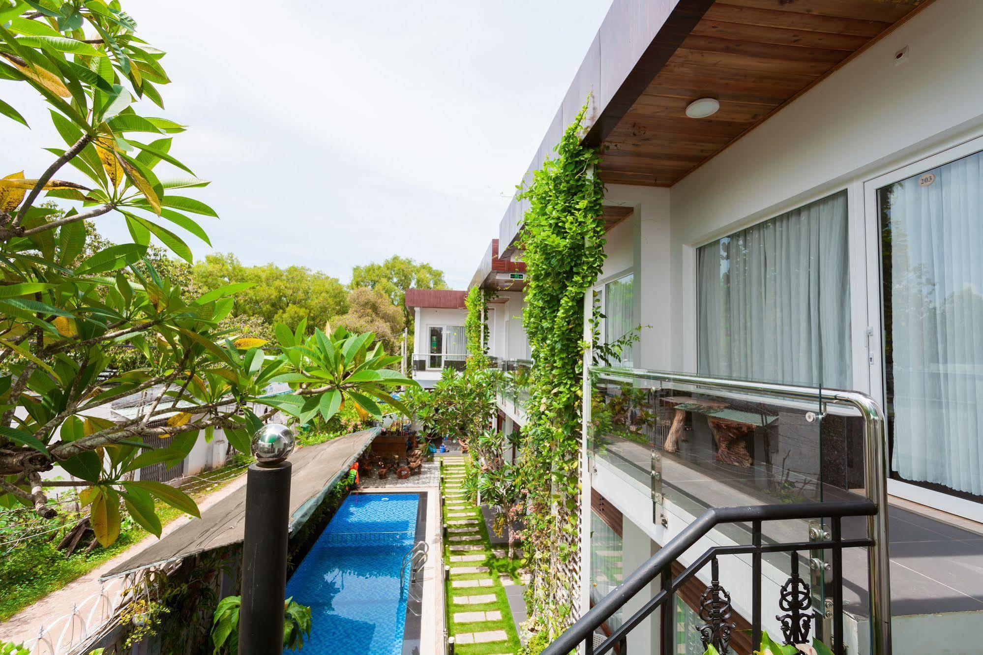 Hotel Blue Dragon Duong Dong  Exterior foto